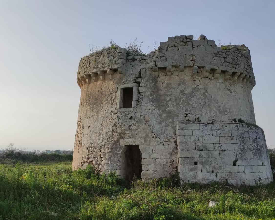 La Casa Di Giu Salento Villa Surbo Bagian luar foto